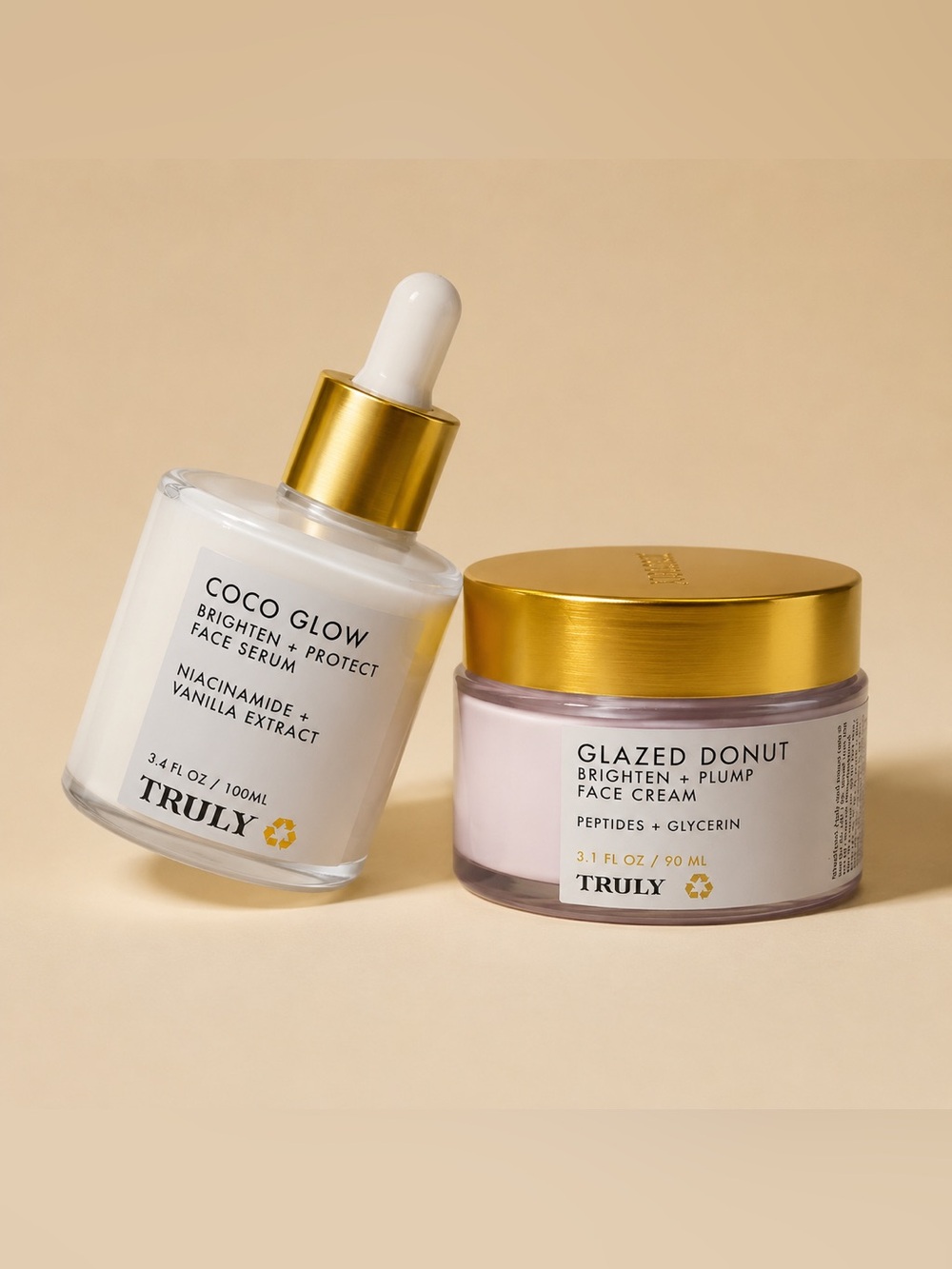Truly Coco Glow + Glazed Donut Skincare Duo ✨ Brighten • Hydrate • Plump | NEW
